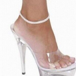 Ladies Sexy Rhinestone Anklet Stretchy Jewelry SL0698